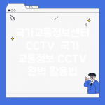 국가교통정보센터 CCTV | 국가 교통정보 CCTV 완벽 활용법