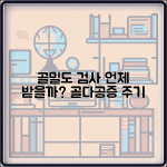 골밀도 검사 언제 받아야 하나요 | 골밀도 검사 | 골다공증 | 주기