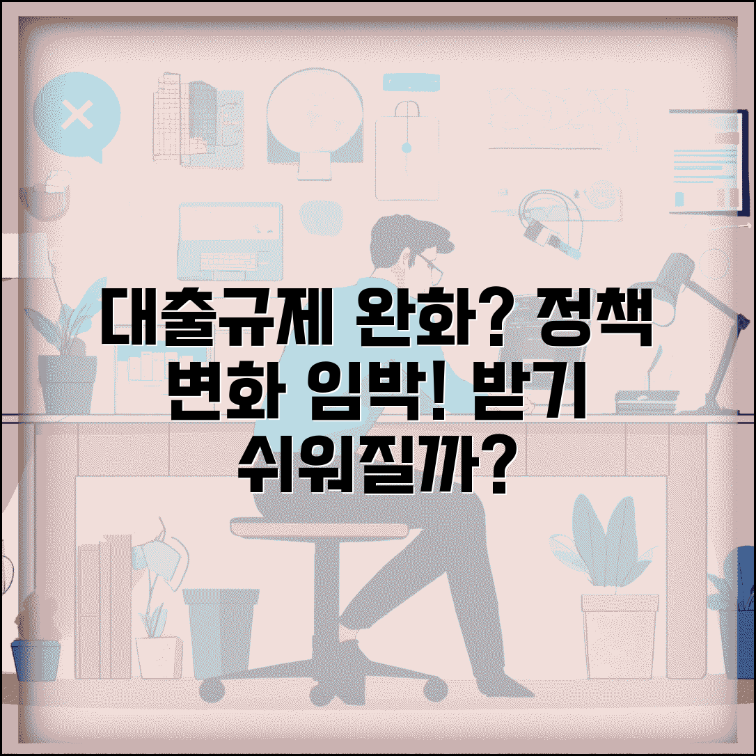 대출규제 완화 전망 | 대출 규제 완화 정책과 시기