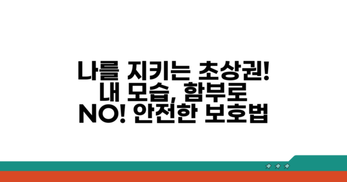 초상권 보호를 위한 조치
