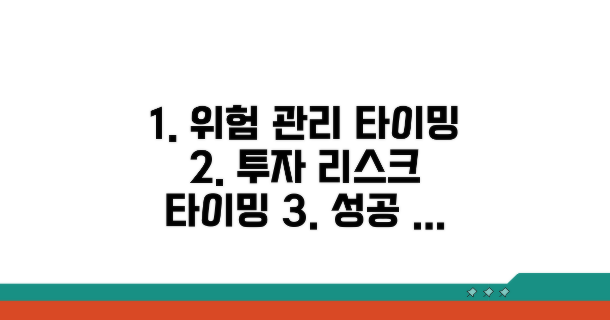 리스크 관리와 투자 타이밍