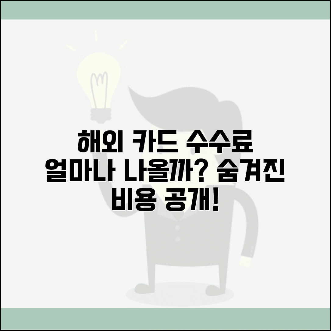 해외에서 카드 긁으면 수수료 얼마나 나와요 | 해외결제 수수료 | 환전 | 비용