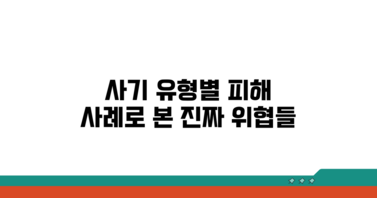 피해 사례로 보는 사기 유형