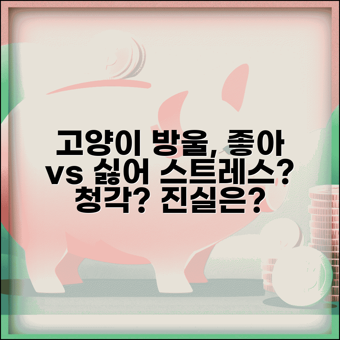 고양이 목에 방울 달아주는게 좋나요 안좋나요 | 고양이 방울 | 스트레스 | 청각
