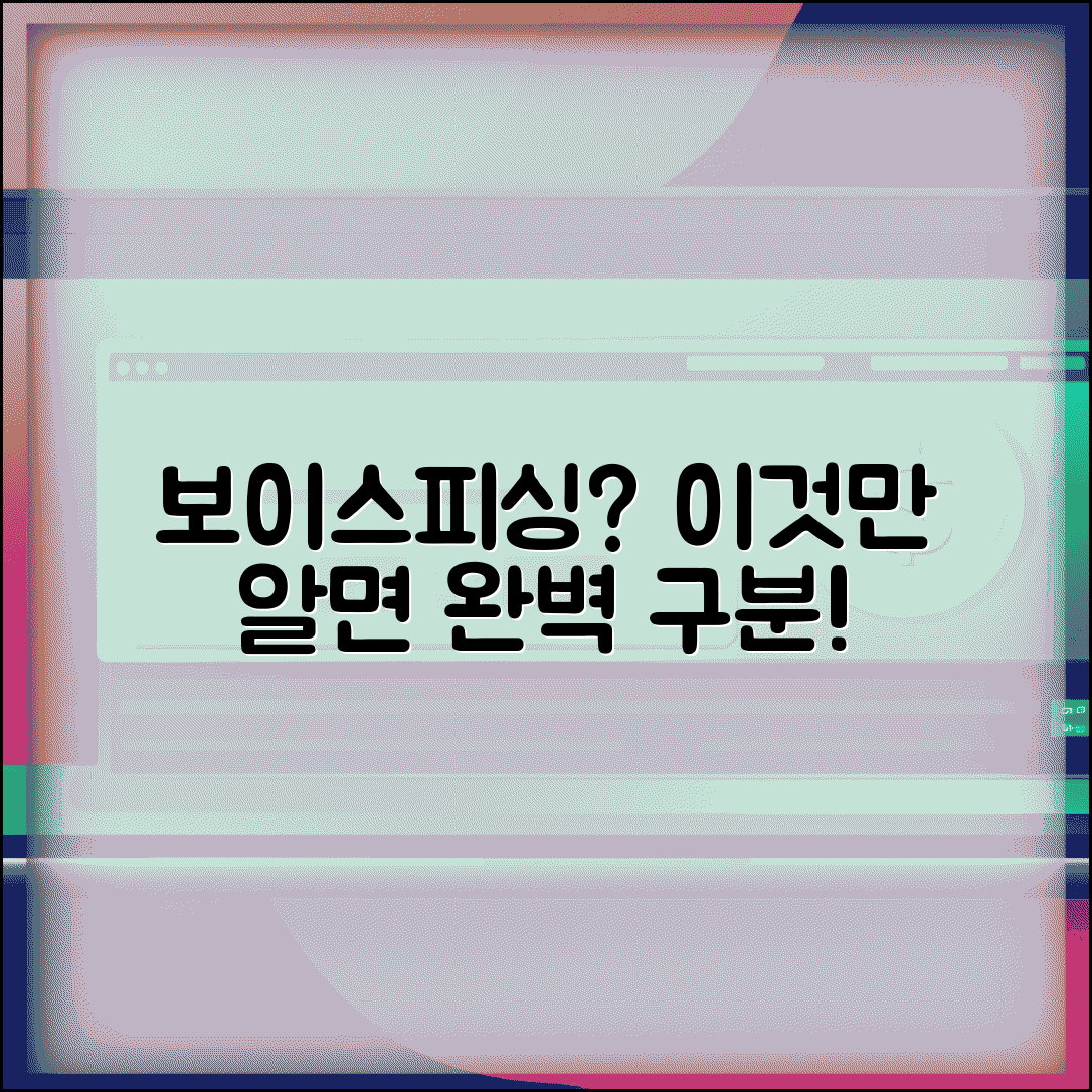보이스피싱 전화 특징 식별 방법 | 보이스피싱 전화 완벽 구분법
