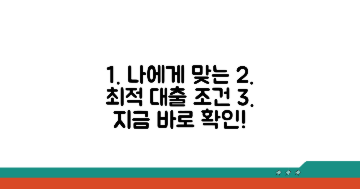 나에게 맞는 대출 조건 찾기