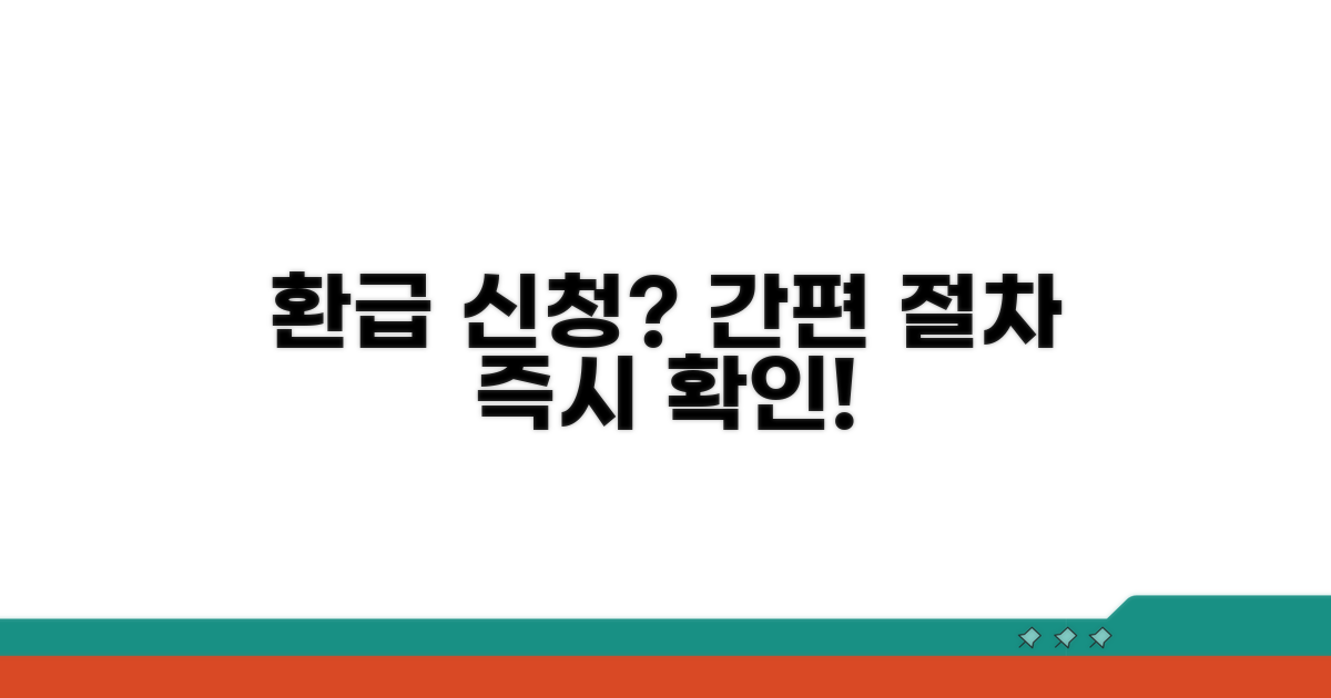 과납금 환급 신청 절차
