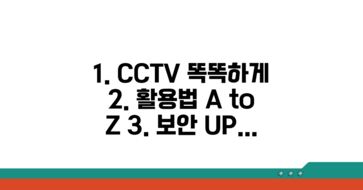 더 스마트하게 CCTV 활용하기