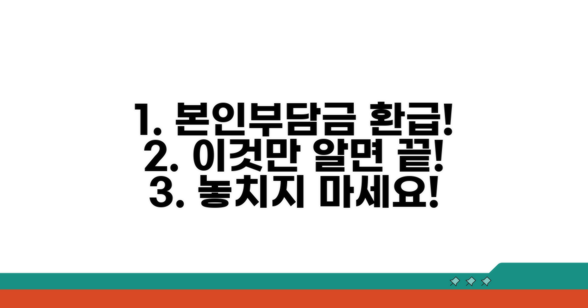 의료비 본인부담금 환급금: 이것만 알면 끝!