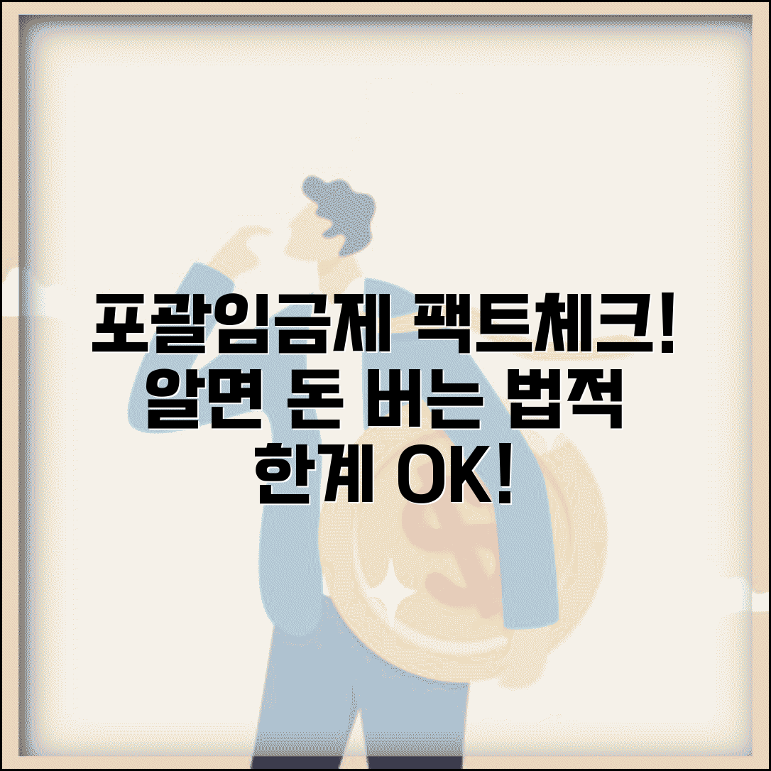 포괄임금제 개념과 유효 요건 | 연장근로 포함 급여 및 법적 한계 총정리