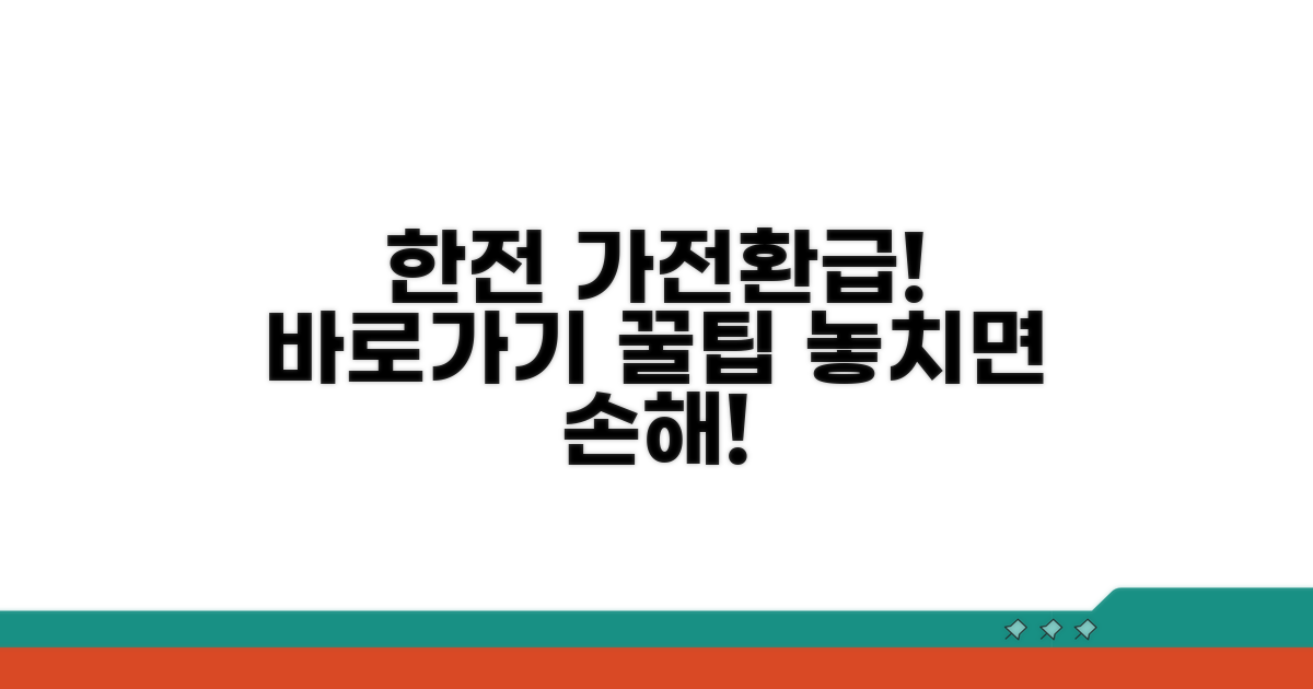 한전 가전환급 바로가기와 혜택