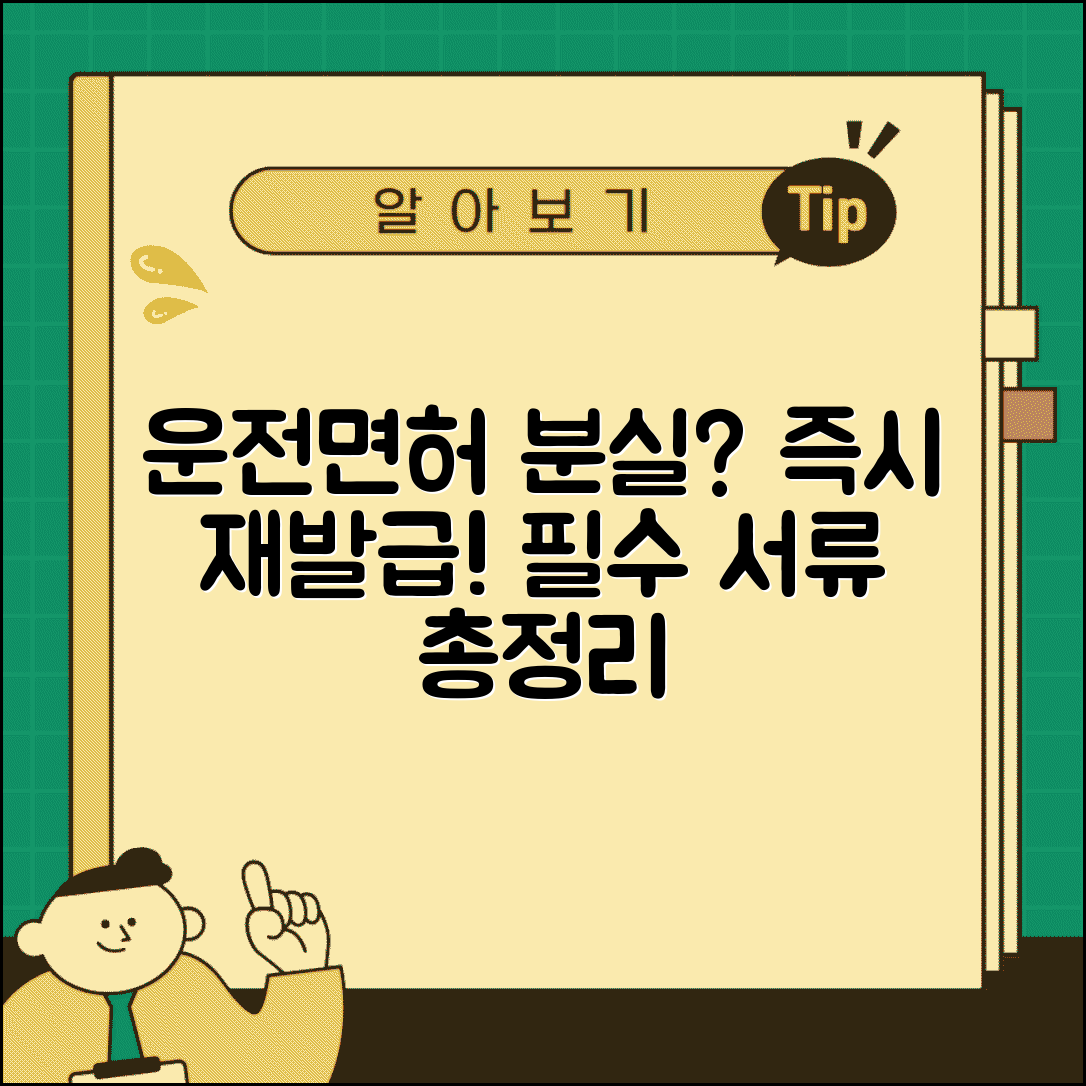 운전면허증 분실신고 재발급, 즉시 가능한 곳 | 필요 서류 체크리스트 총정리