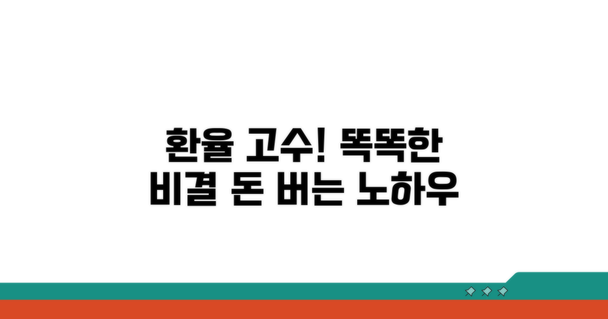 똑똑한 환율 관리 노하우