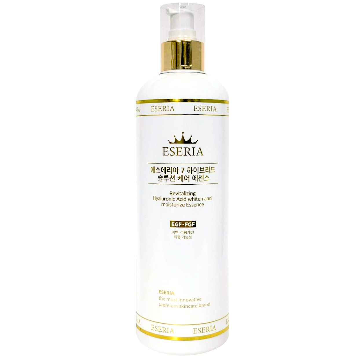 대용량 500ml 에센스 비타민C 주름개선 미백 기능성 펩타이드 고보습 탄력 진정 영양 고함량 천연 추출물 에스에리아 7 하이브리드 솔루션 케어 에센스, 1개, 500g 상세 이미지 1