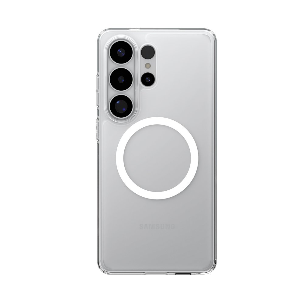 Qi2 25W 인증 슈피겐 갤럭시 맥세이프 케이스 에어스킨하이브리드맥핏 클리어화이트, 갤럭시S26 울트라 상세 이미지 2