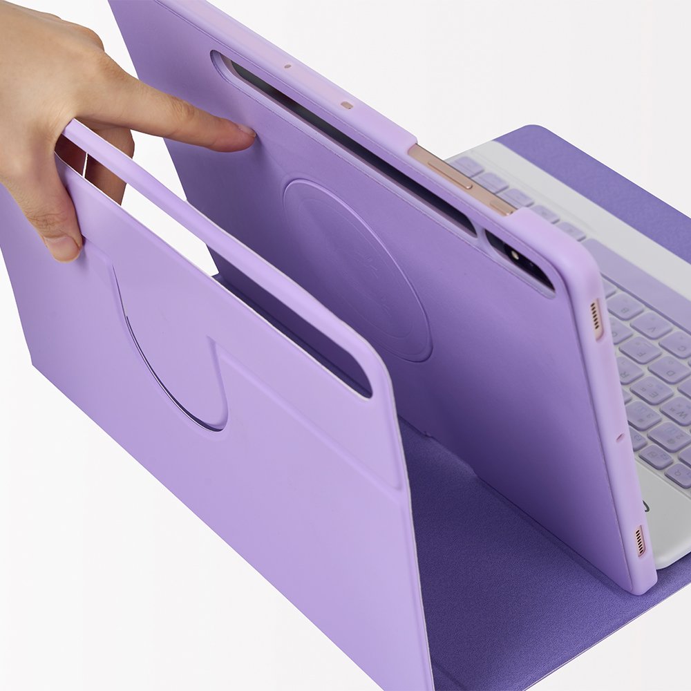 삼성 갤럭시탭 S9 FE 플러스 12.4 마그네틱 키보드 S펜수납 케이스 갤럭시탭 S10 플러스 S9+ S8+ S7+ S7FE 공용 상세 이미지 2