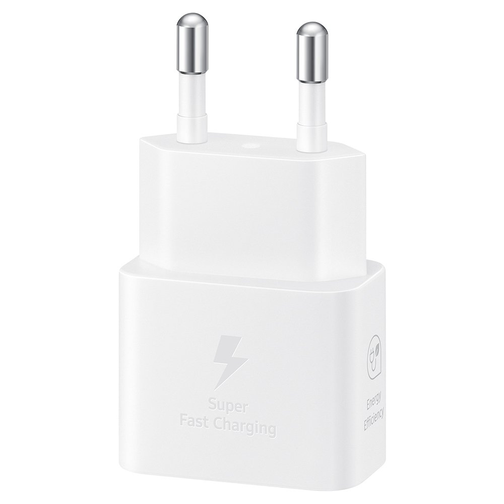 삼성 정품 C타입 25W 초고속 갤럭시 절전형 충전기 케이블 포함 화이트 상세 이미지 2