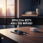 갤럭시 25W 충전기 써보니 정말 빠르네요! 갤럭시 25W 충전기 써보니 정말 빠르네요!
