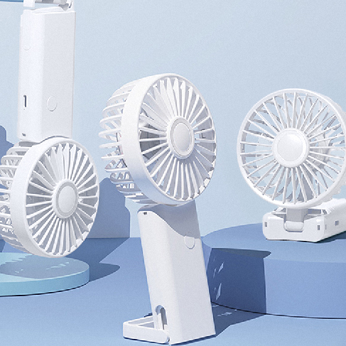 선풍기 핸디 핸드 손풍기 여름 시원한 작은 소형 무선 손선풍기 휴대용 미니 목줄 포함 상세 이미지 1