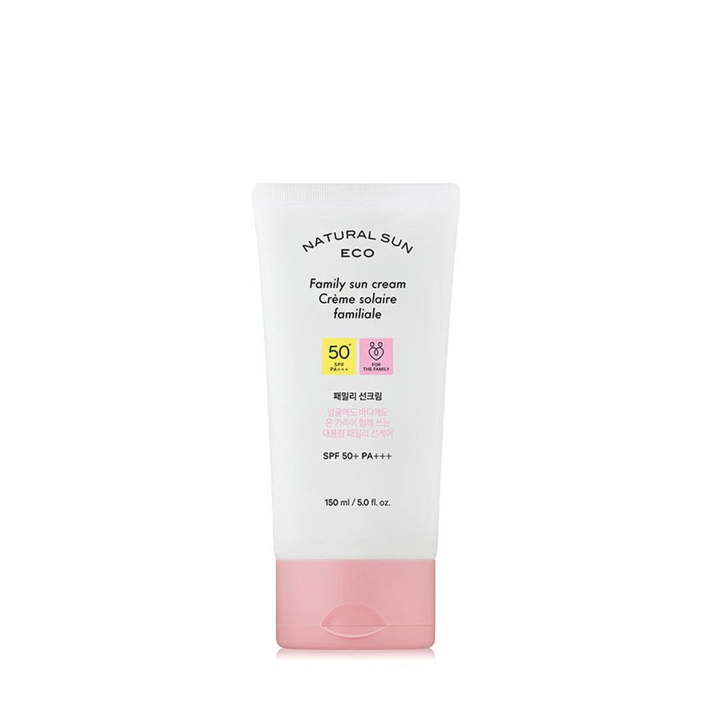 더페이스샵 내추럴선 에코 패밀리 선 150mL (SPF50+ PA+++) 상세 이미지 1