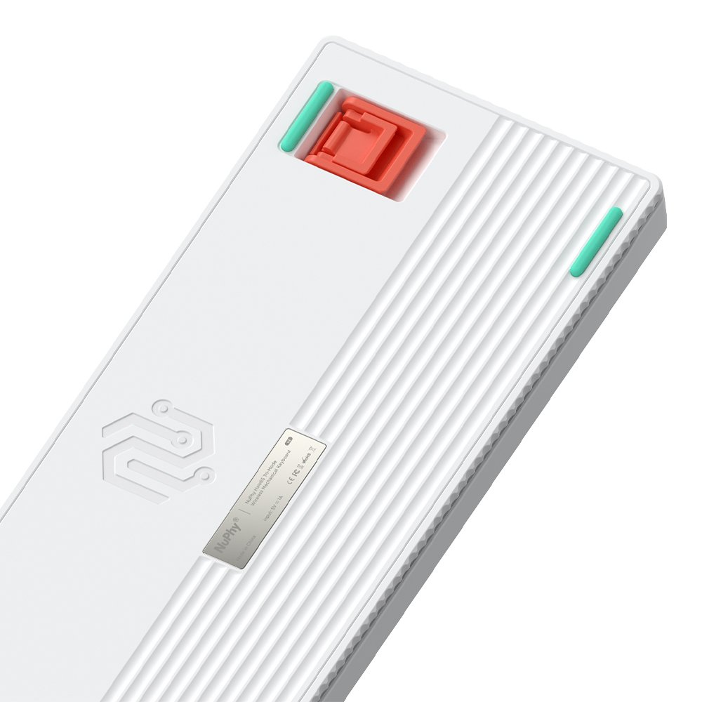 NUPHY Halo65 V2 IO 기계식키보드 한영 각인 아이오닉 화이트, 맥스 갈축 상세 이미지 1