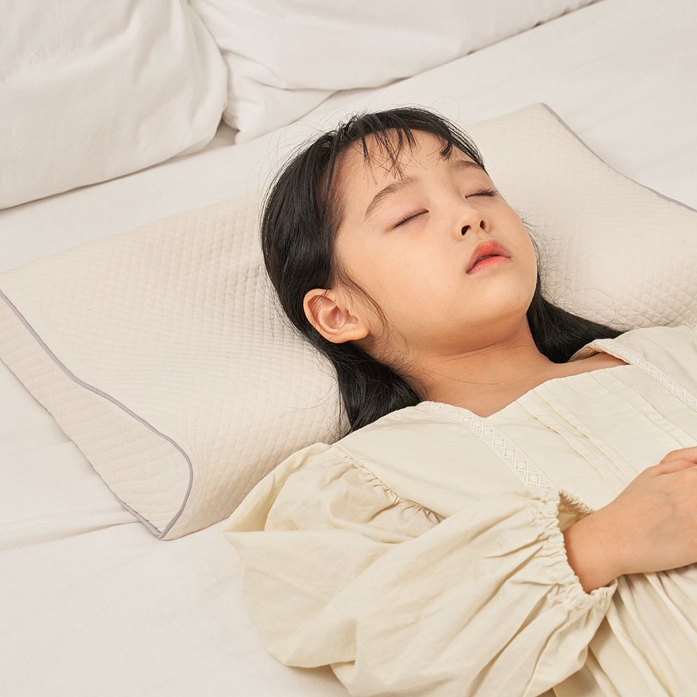 꿀잠 라텍스 어린이 수면베개 7세부터 초등학생까지 상세 이미지 1