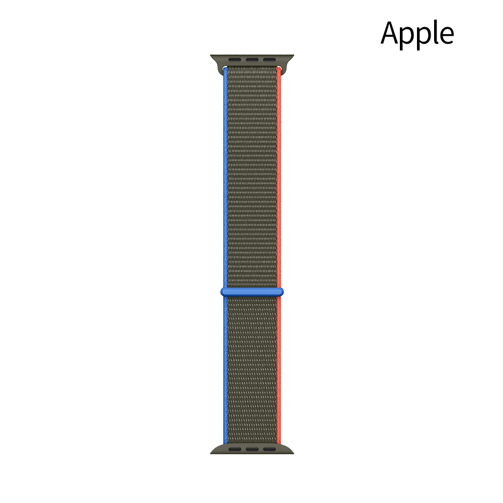 애플워치 스트랩 스포츠 루프 밴드 올리브 애플워치 11 울트라 SE3 상세 이미지 1