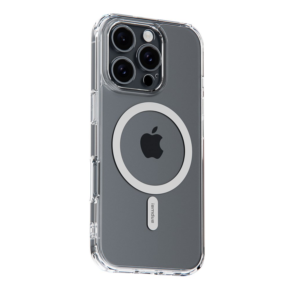 아이엠듀 맥세이프 슬림 케이스 투명, 아이폰16 프로 상세 이미지 1