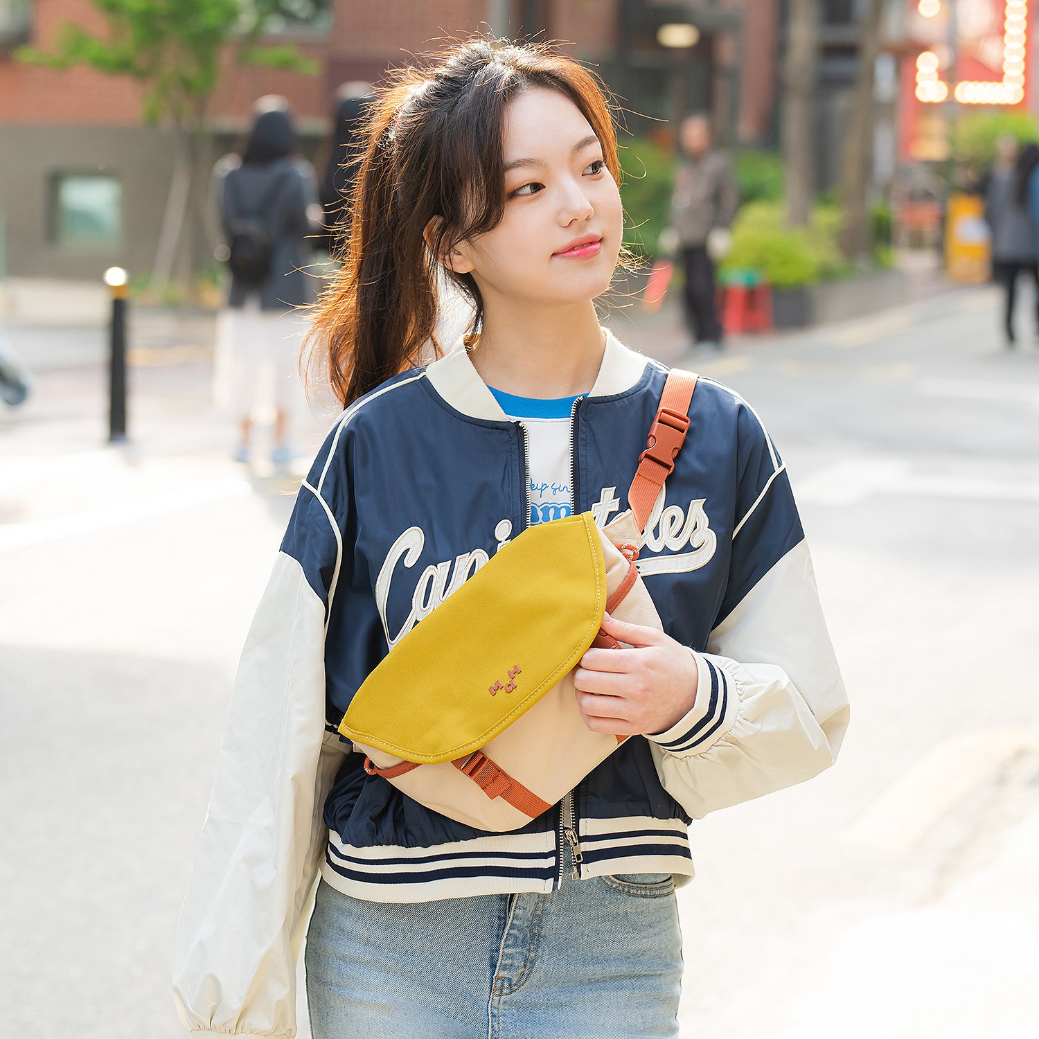 마흐 영투어 힙팩 옐로우크림 상세 이미지 1