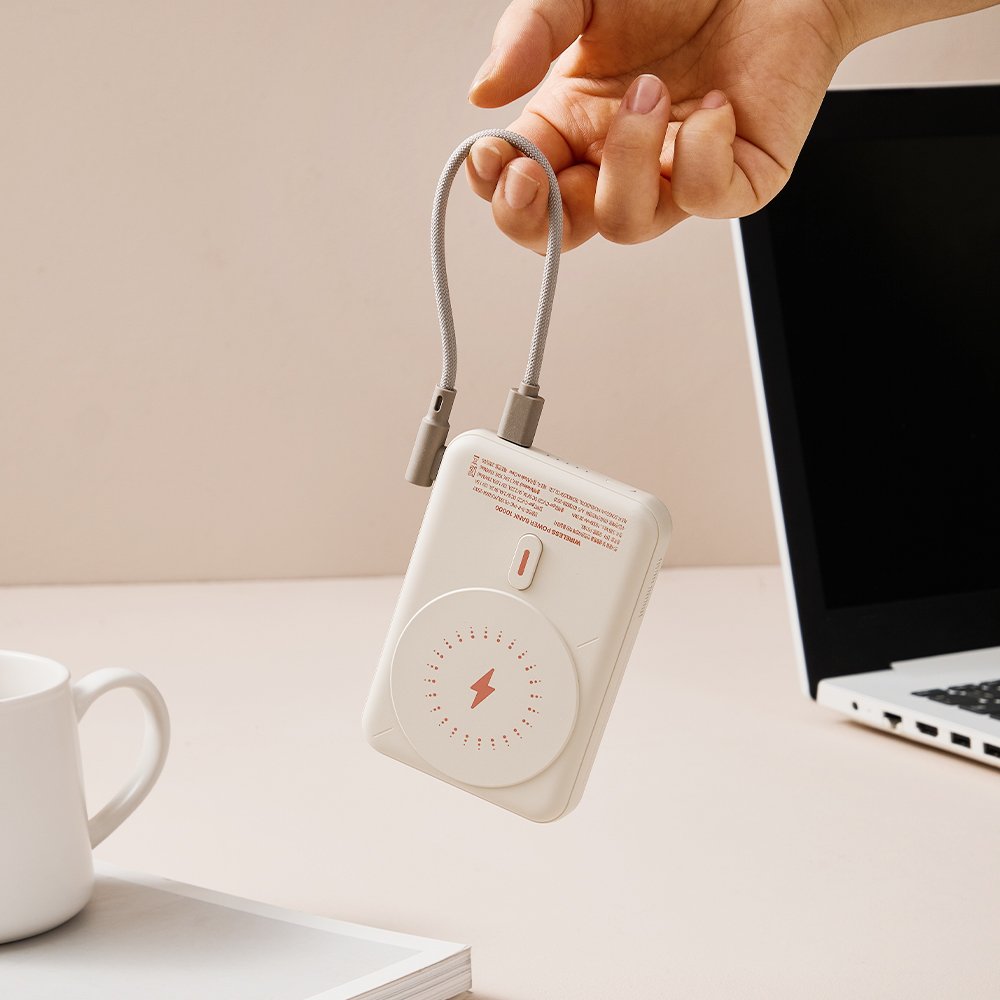 아이노트 PB100L 맥세이프 무선 충전 보조배터리 1만 상세 이미지 2