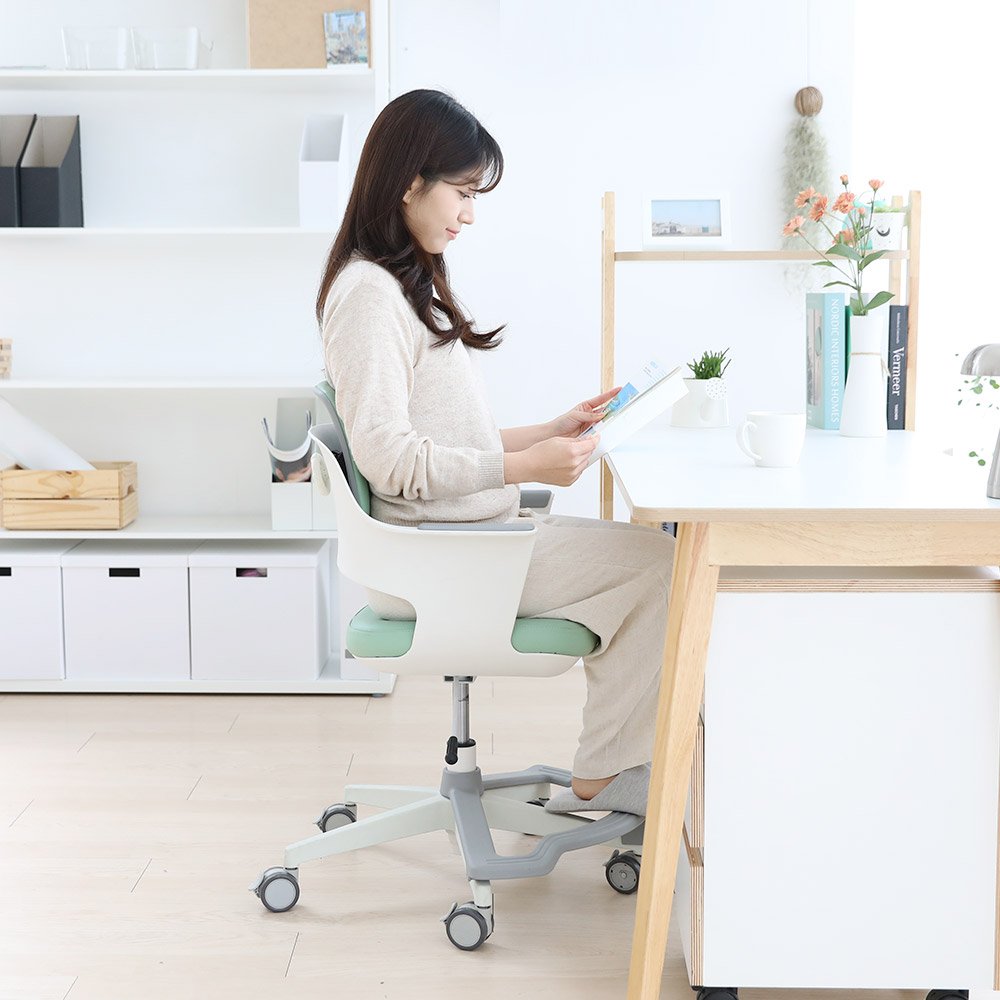 린백 LB24W 버터체어 학생 공부 책상 컴퓨터 공부의자 상세 이미지 2