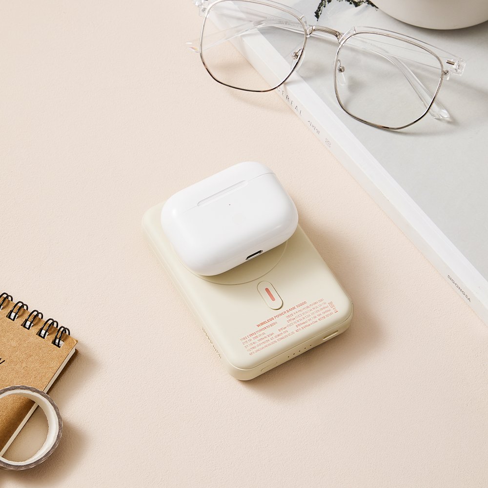 아이노트 PB100L 맥세이프 무선 충전 보조배터리 1만 상세 이미지 2