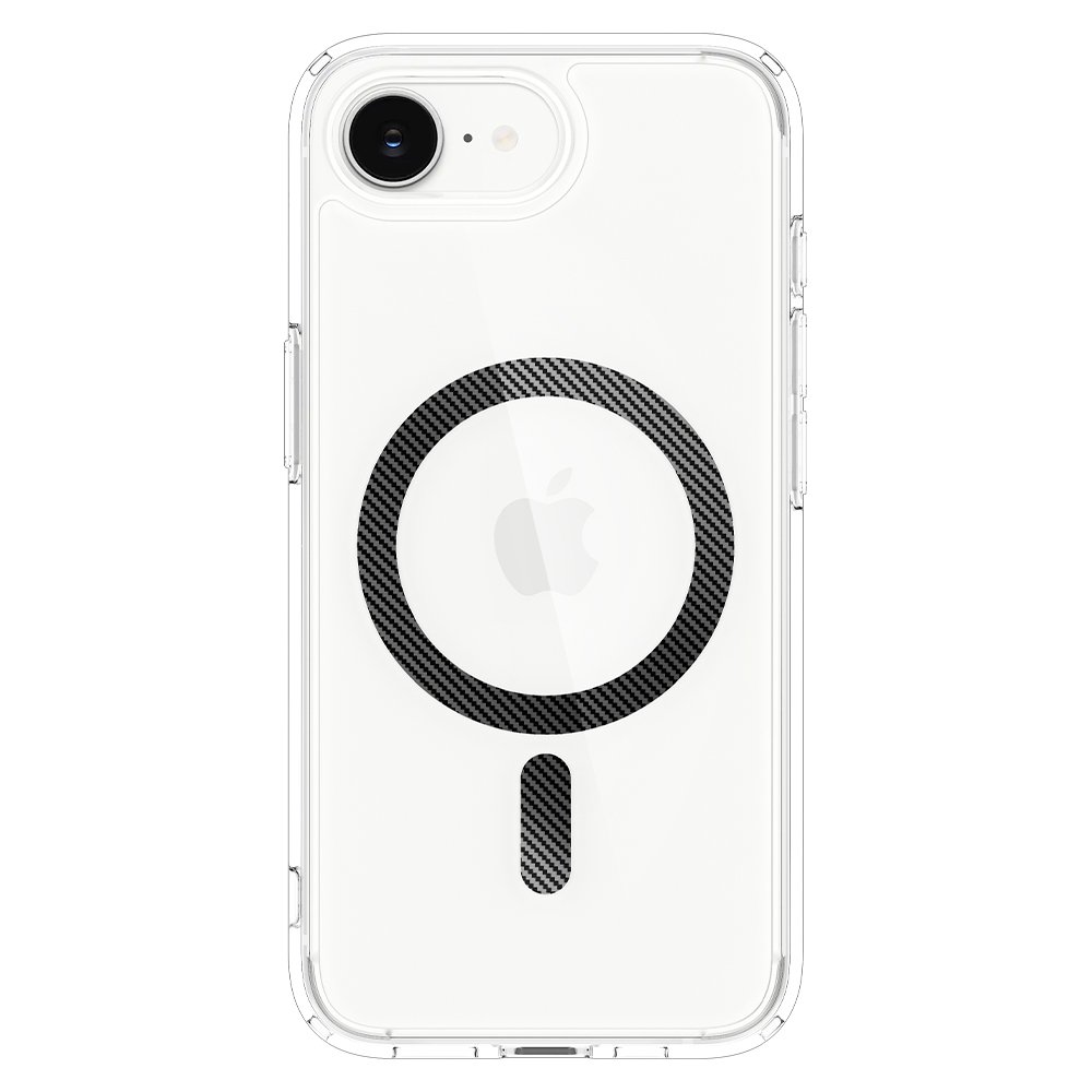 투명 맥세이프 케이스 울트라하이브리드맥핏 클리어카본파이버, 아이폰17e 상세 이미지 1