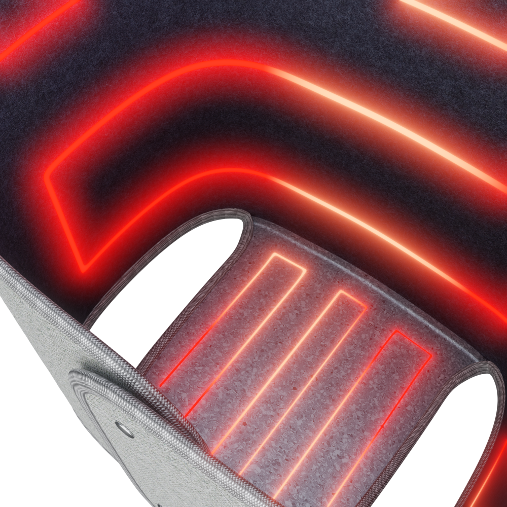 스노드 사무실 접이식 발난로 히팅패드 원통형 파티션히터 D2205 상세 이미지 2