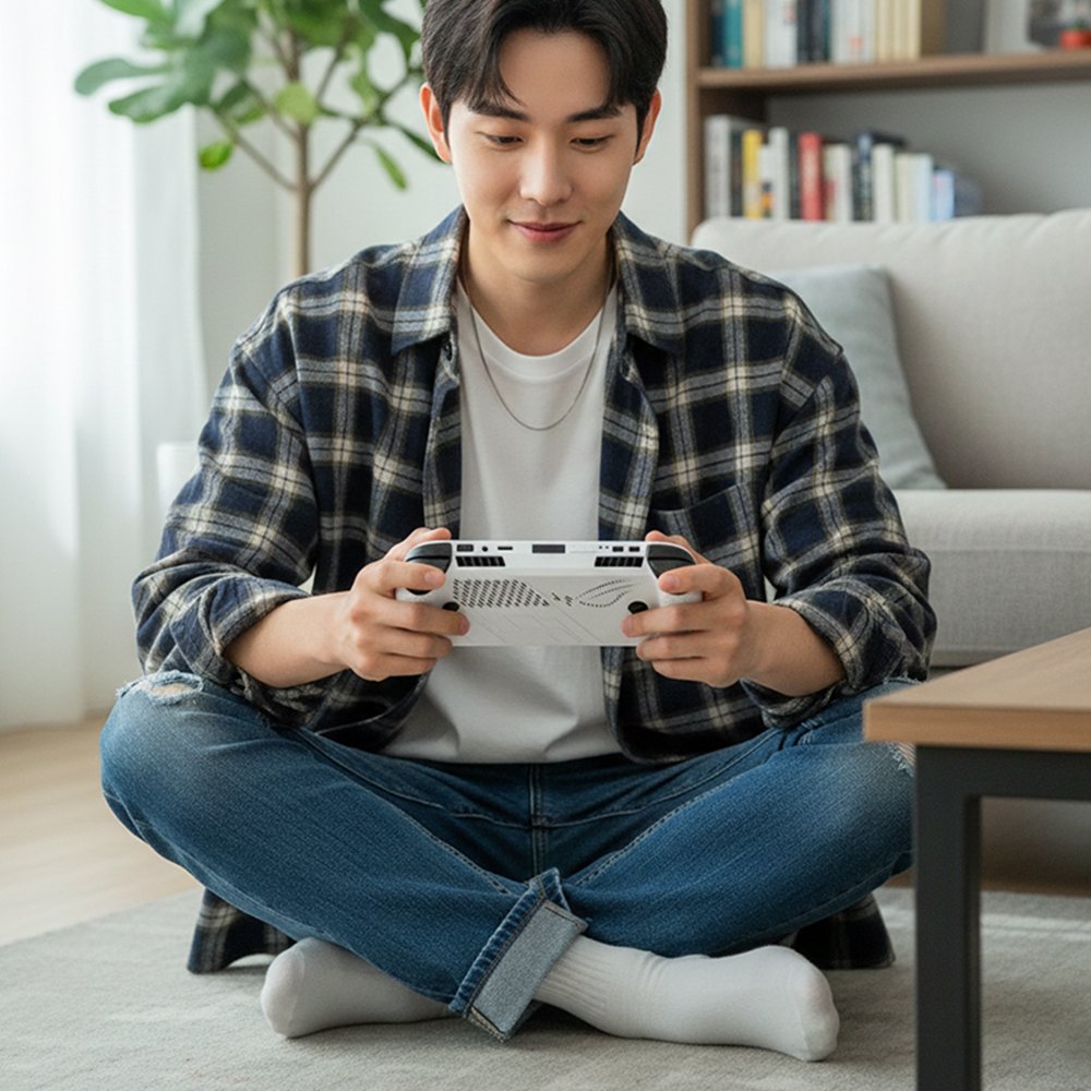 ROG XBOX Ally X 케이스 엑갈리 범퍼 풀커버 실리콘 상세 이미지 1