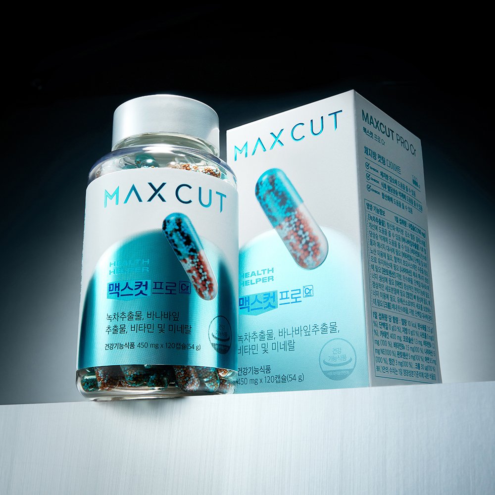 헬스헬퍼 맥스컷 프로 크롬 추성훈 다이어트 혈당 체지방 컷팅제 120캡슐, 4개 상세 이미지 2